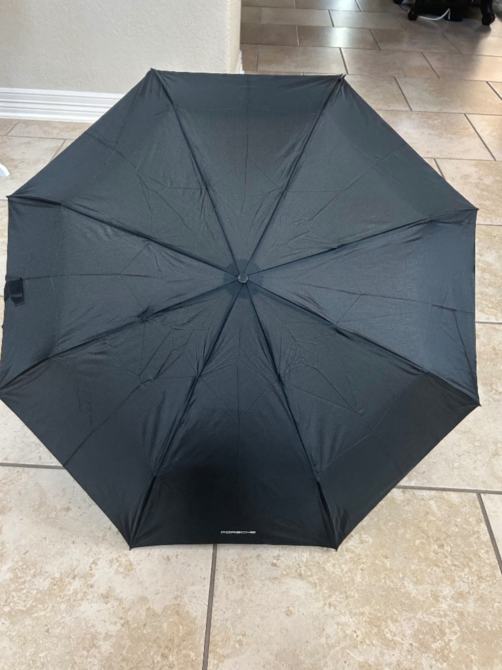 Porsche Drivers Selection Pocket Umbrella. Authentic. NWOT.